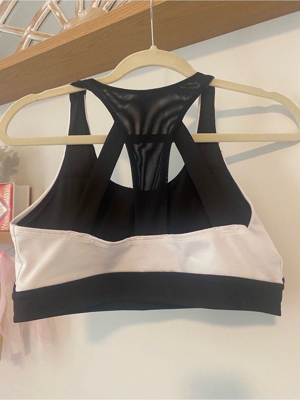 Avia Colorblock Racerback Sports Bra - Picture 2 of 3